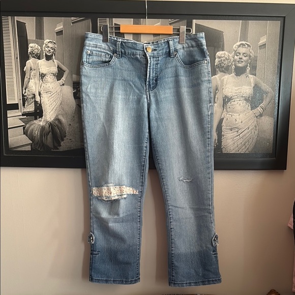 Nine West Blue Jeans West End Style *second hand condition - Picture 1 of 4
